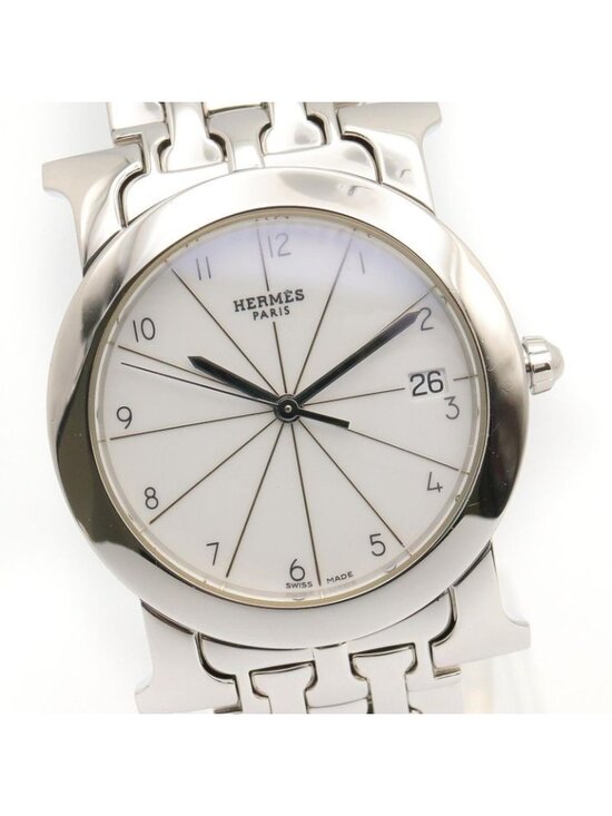 Hermes Watch Rondo White Stainless Steel main image 6